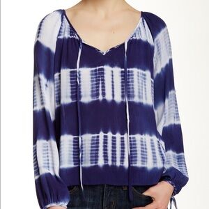 Blu Pepper blue white tie dye NWT size Medium